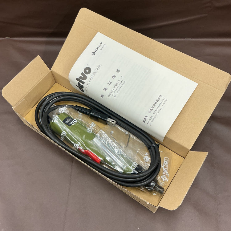 【未使用】 日東工器 デルボ 小ねじ用電動ドライバ DLV7031-EMN 工業用ドライバー トルク調整機構搭載 最大1N・m 【越谷店】