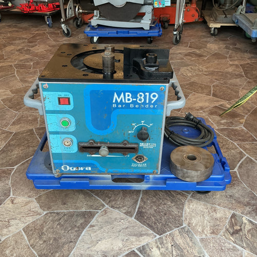 【店頭引取り限定・中古】 オグラ Ogura MB-819 可搬用鉄筋曲げ機  バーベンダー ※発送不可※ 【越谷店】