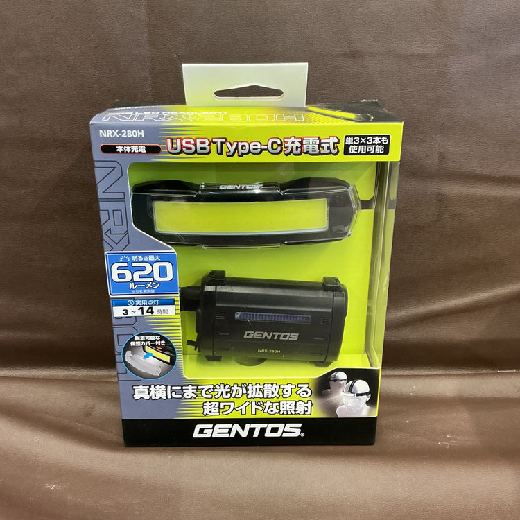 【未使用品】 GENTOS(ジェントス) LEDヘッドライト  NRX-280H COBライト 【越谷店】