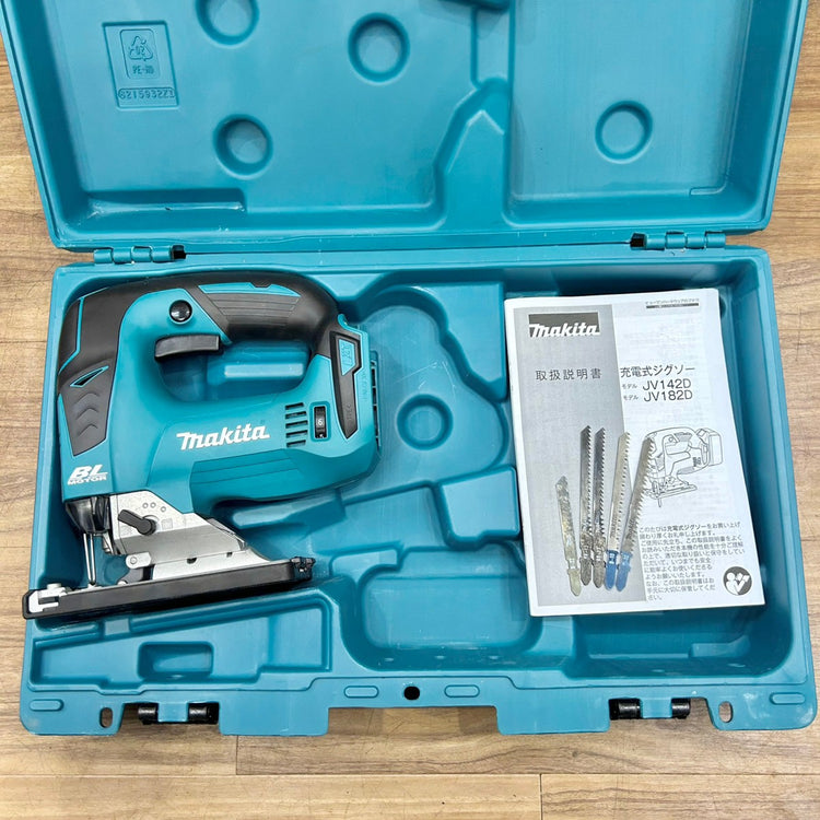 美品 マキタ (makita) 14.4V 充電式ジグソー JV142DZK 本体+ケース 【船橋馬込店】