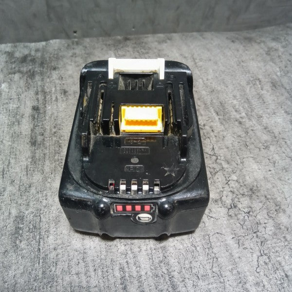 リチウムイオンバッテリー 18V/6.0Ah BL1860B 充電回数25回 ※バッテリーチェッカー付属無