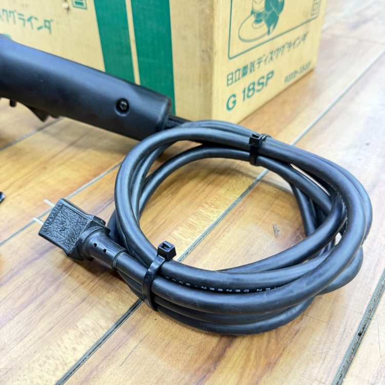 極美品 180mm電気ディスクグラインダー G18SP サイドハンドル ピンレンチ付属【リライズ蓮田店】