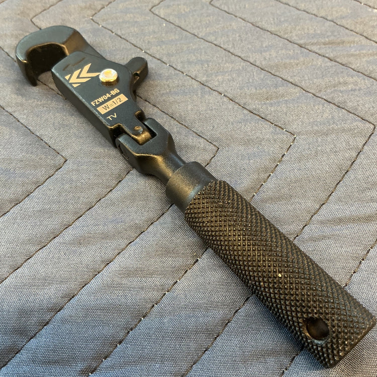 【美品中古】 フジ矢(FUJIYA) 黒金 4分(W1/2)専用 全ネジクイックレンチ FZW04-BG 【越谷店】