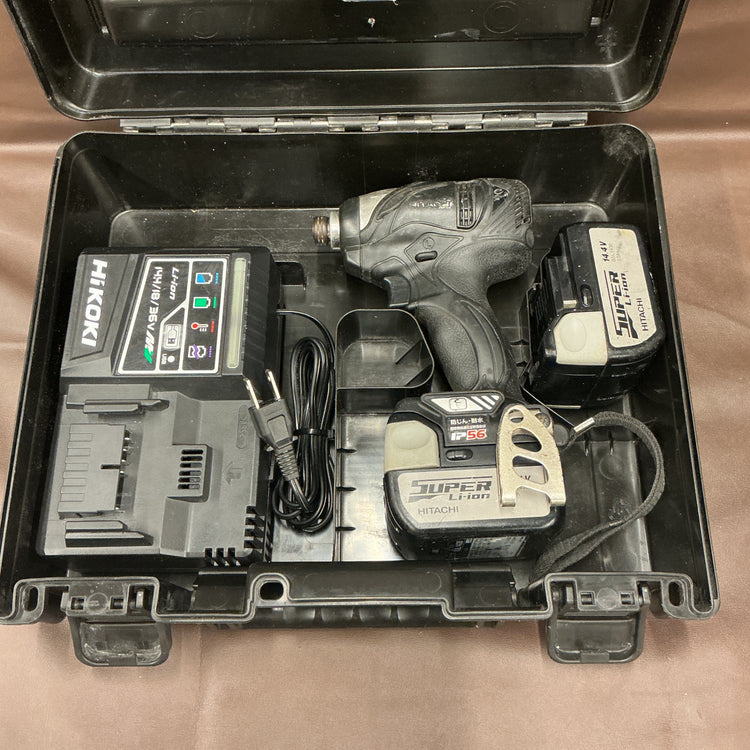 【中古】 日立 14.4V コードレスインパクトドライバー WH14DBAL2(2LSCK)(BB) 【越谷店】