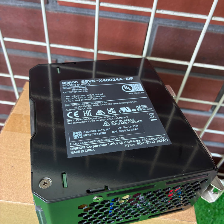 複数注文歓迎♪スイッチング電源 パワーサプライ S8VK-X48024A-EIP 24V/大容量20A/480W 【市川行徳店】