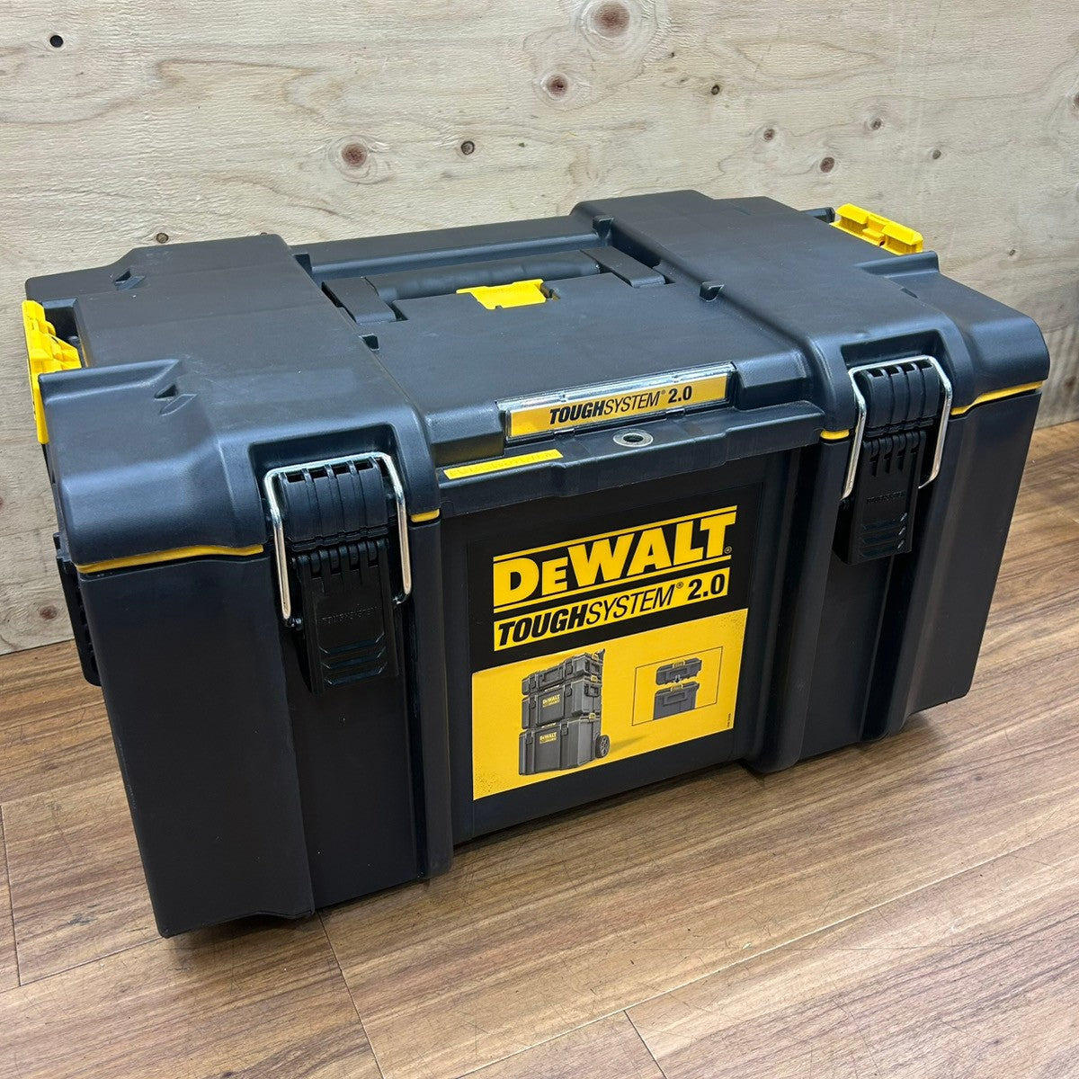 デウォルト DEWALT タフシステム2.0 システム収納BOX Mサイズ 工具箱 収納ケース ツールボックス DWST83294-1 【船橋馬込店】