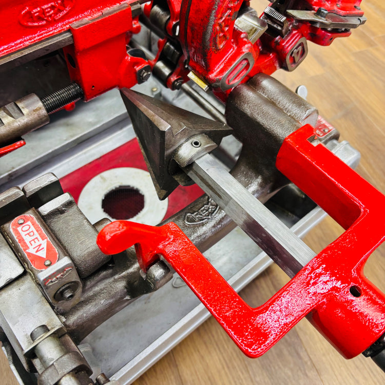 【引取限定】ねじ切り機 パイプマシン N100A ダイヘッド1/2～4インチ完備【リライズ蓮田店】