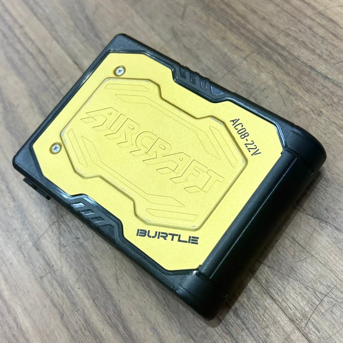 メタリックゴールド BURTLE エアークラフト バッテリー ファンセット AC08-22V 【船橋馬込店】