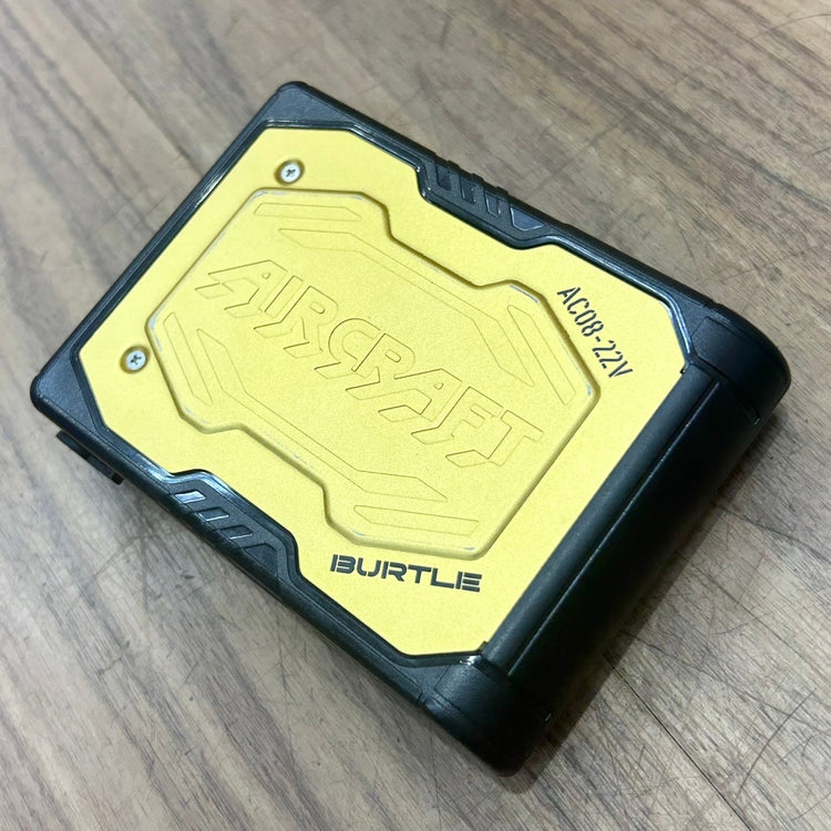メタリックゴールド BURTLE エアークラフト バッテリー ファンセット AC08-22V 【船橋馬込店】