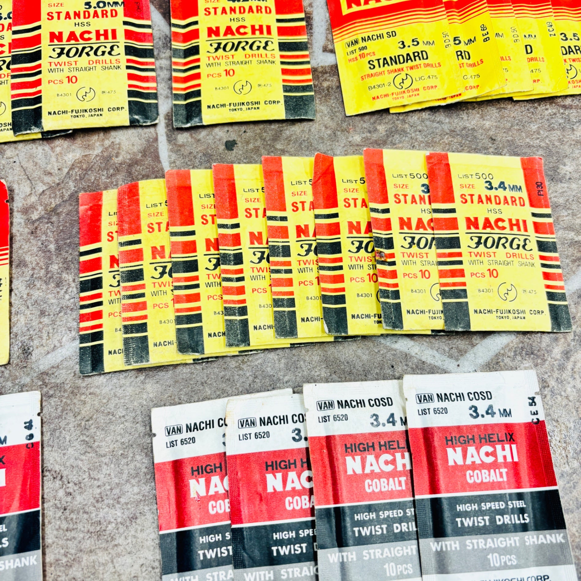 NACHI ドリル10pcsが27袋　合計270本セット！ 【越谷店】