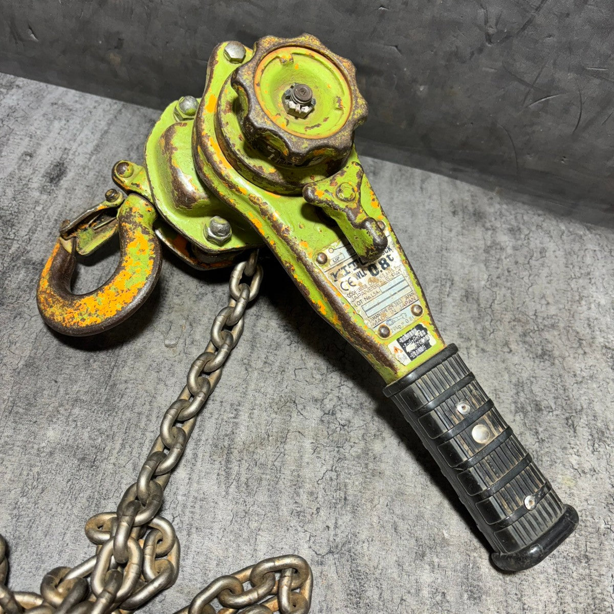 KITO LB008 レバーブロック 0.8t 【市川行徳店】