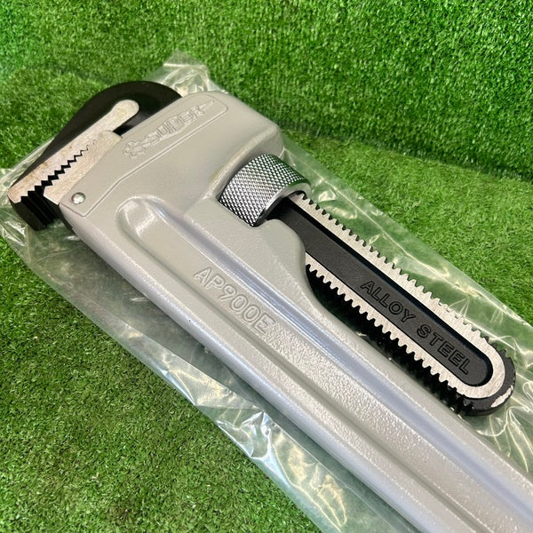 アルミ製ストレートパイプレンチ AP900E 【野田愛宕店】