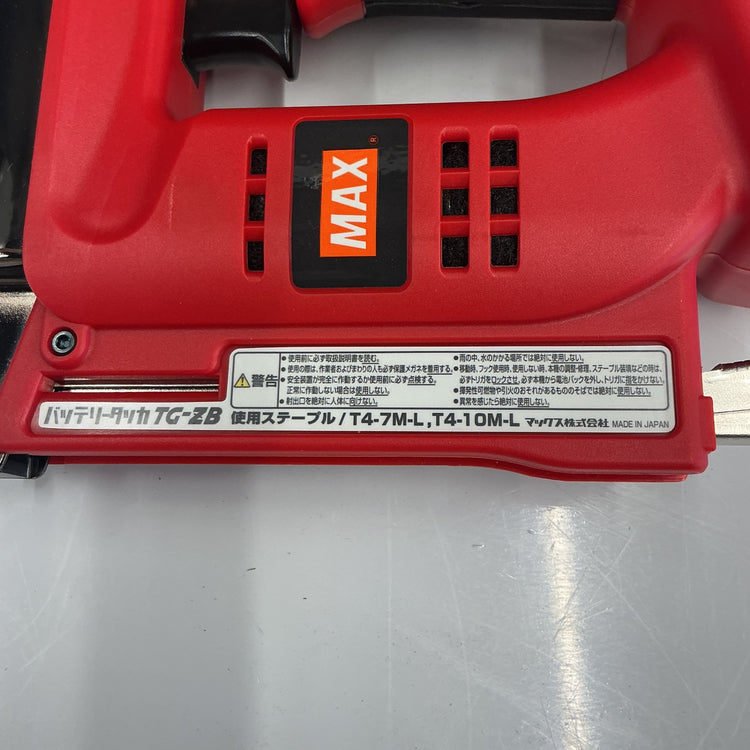【未使用・セール！】 マックス MAX 14.4V充電式タッカ TG-ZB-BC/40A T4ステープル使用 ※バッテリ無し 【越谷店】