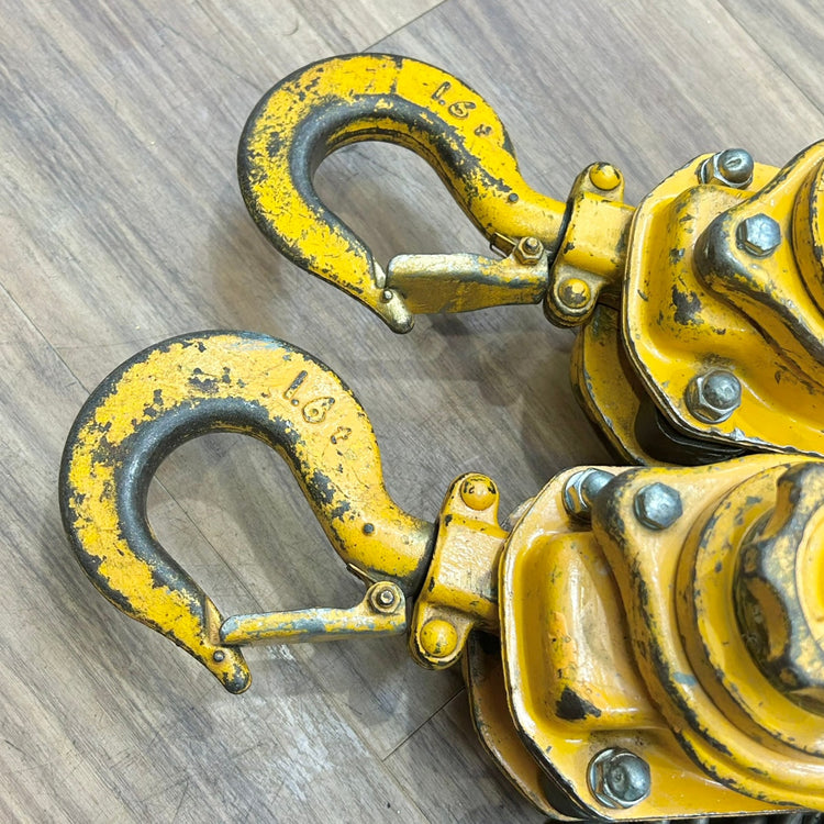 2個セット 良品 KITO (キトー) レバーブロック LB016 1.6t 【船橋馬込店】