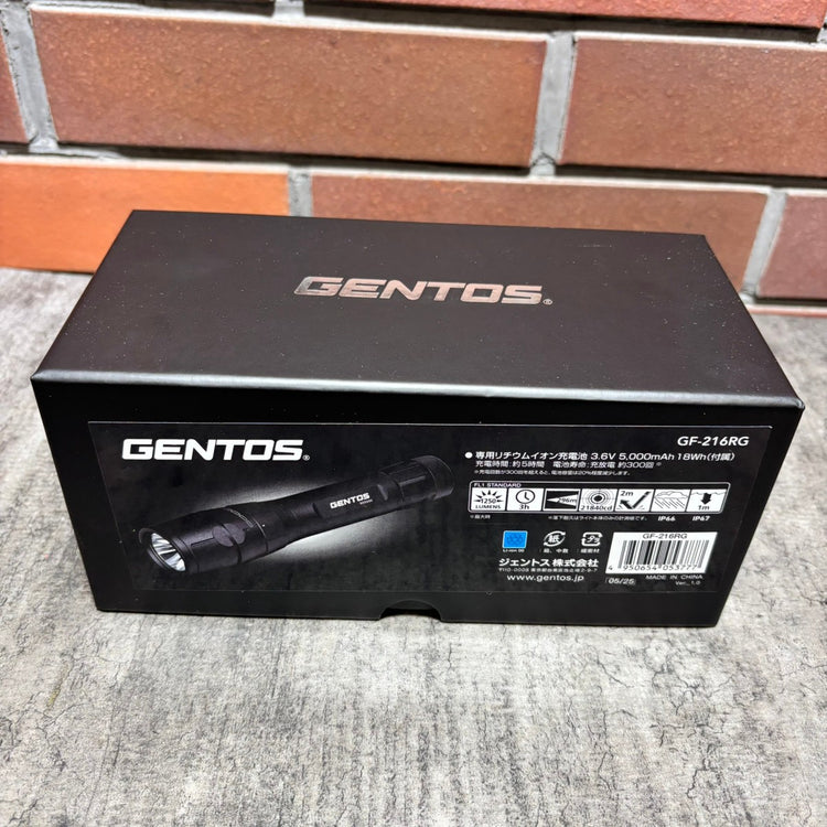 ▲ジェントス(GENTOS) フラッシュライト GF-216RG 【市川行徳店】