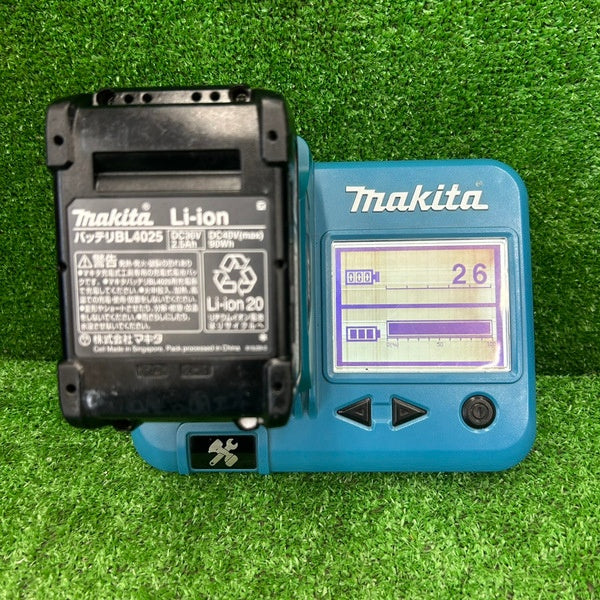◆マキタ(makita) リチウムイオンバッテリー 40V/2.5Ah BL4025 【野田愛宕店】