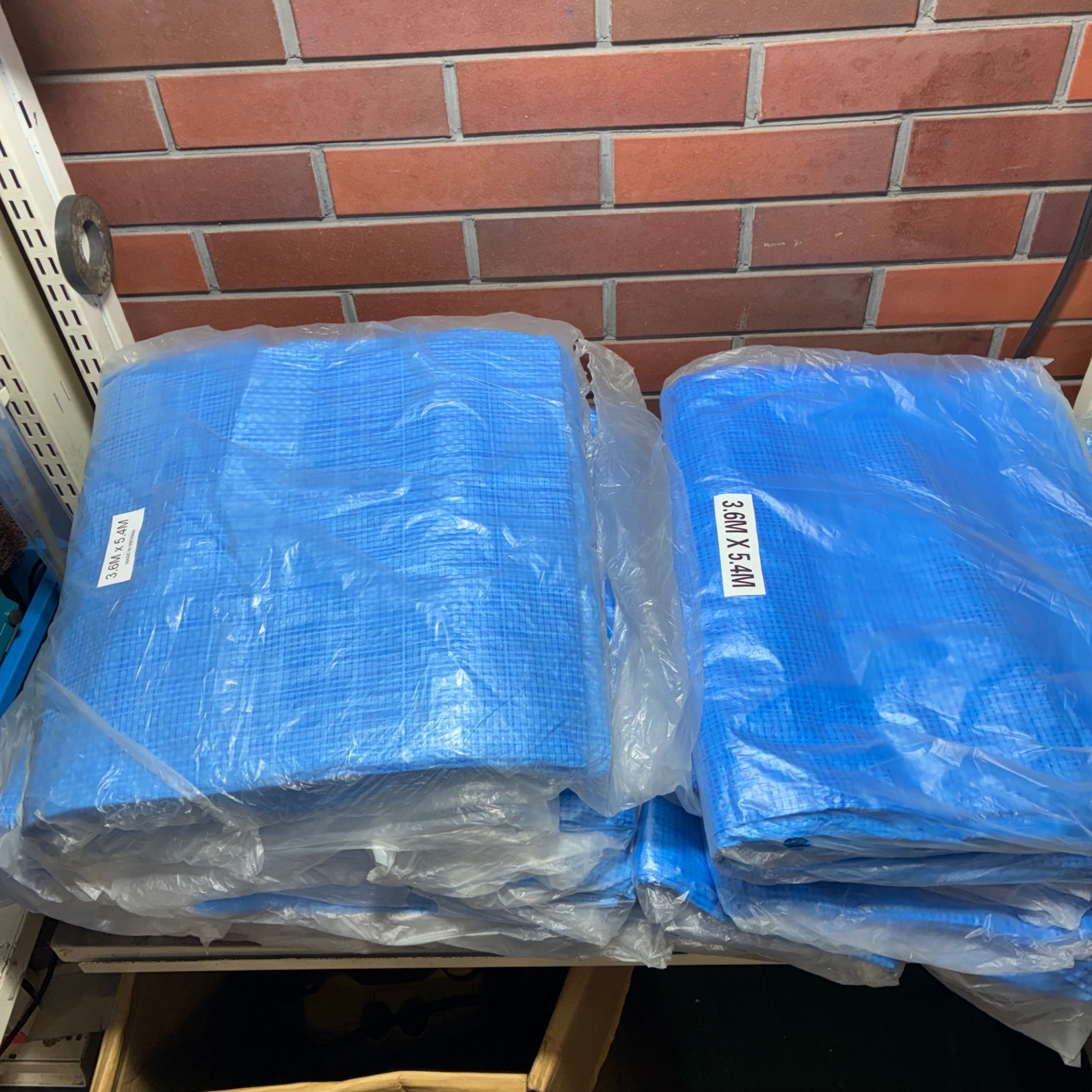 3.6×5.4m ブルーシート バラ13枚セット 【市川行徳店】