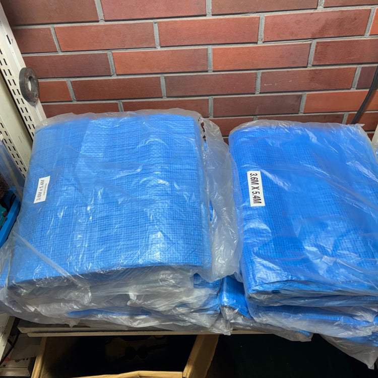 3.6×5.4m ブルーシート バラ13枚セット 【市川行徳店】