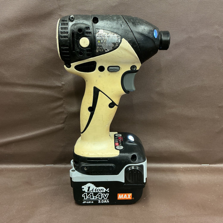 【中古・動作品】 マックス MAX 14.4V インパクトドライバ PJ-ID144-B2C 【越谷店】