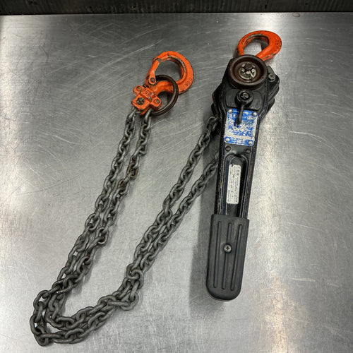 【中古現状品】象印(ELEPHANT/エレファント) チェーンレバーホイスト YⅡ-50 0.5t レバーブロック 【越谷店】