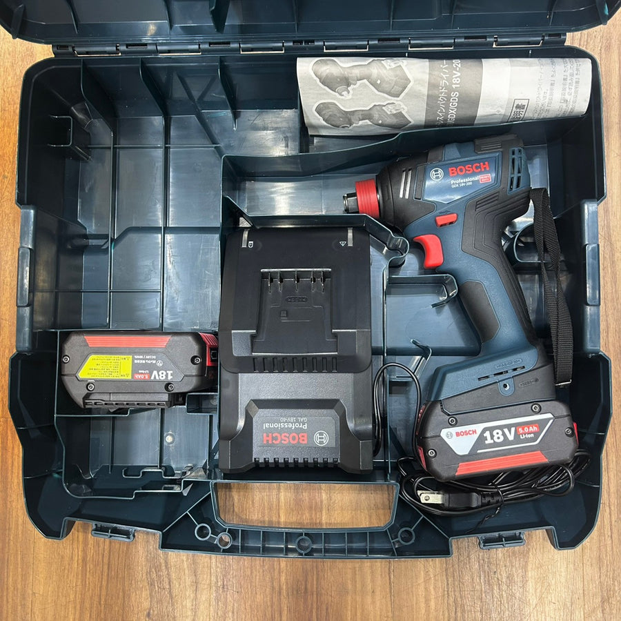 美品 ボッシュ (BOSCH) 18V コードレスインパクトドライバー／レンチ GDX18V-200 【船橋馬込店】
