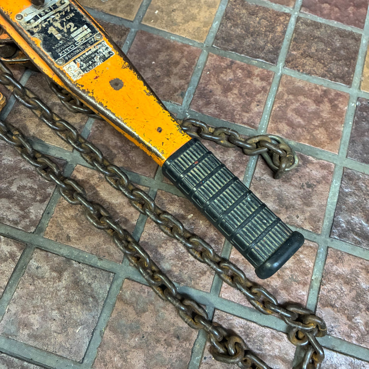 1.5t レバーブロック 型番不明 【市川行徳店】