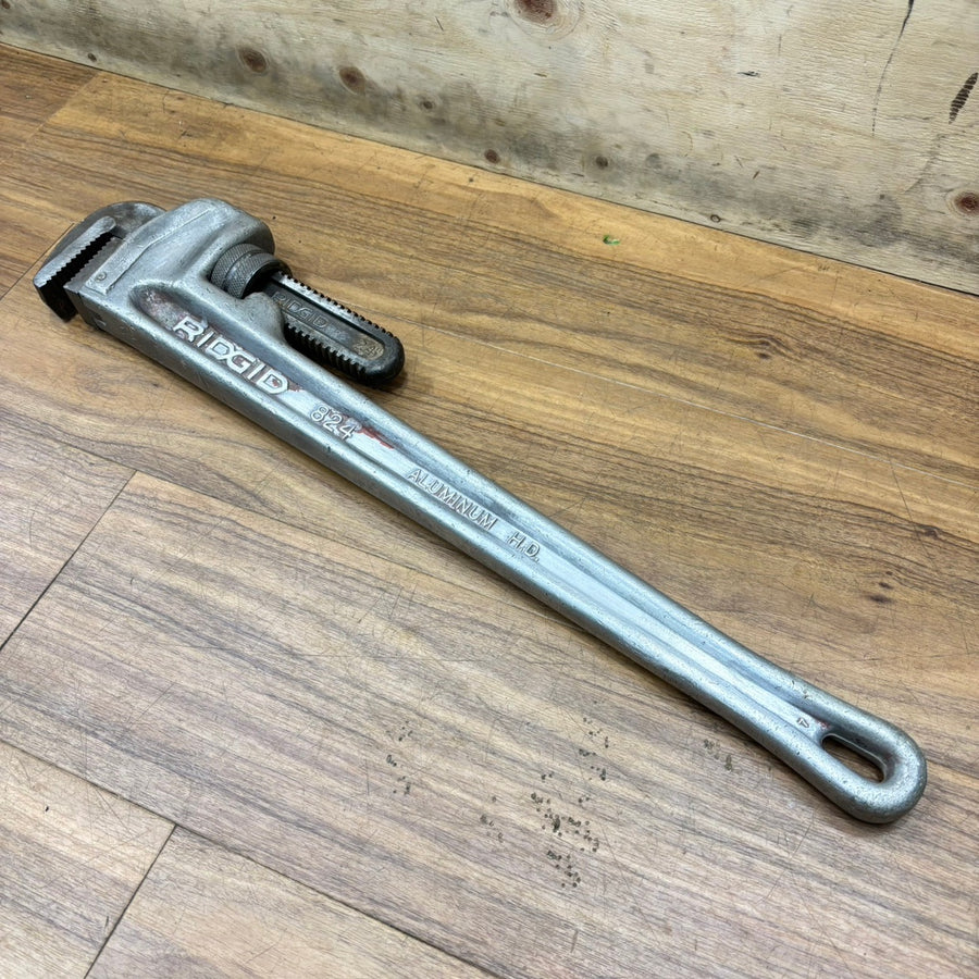 リジッド(RIDGID) 600mm アルミパイプレンチ 824 【船橋馬込店】