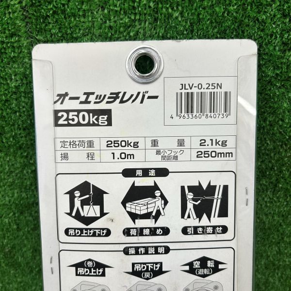 レバーホイスト ネオ JLV-025N 【野田愛宕店】