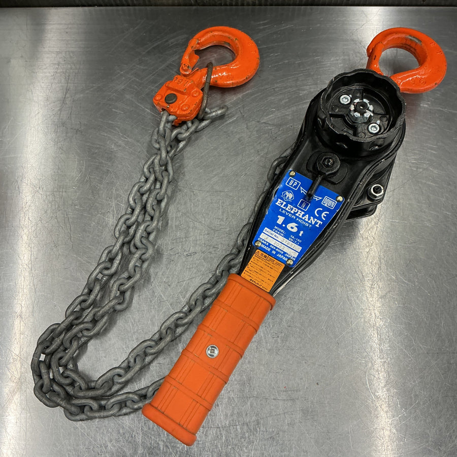 【中古】象印/ELEPHANT レバーブロック YA-160 1.6t 【越谷店】
