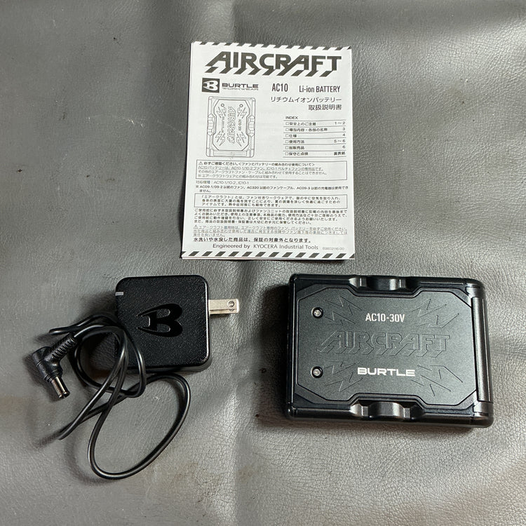 【未使用】バートル　30Vリチウムイオンバッテリー　AC10  【越谷店】