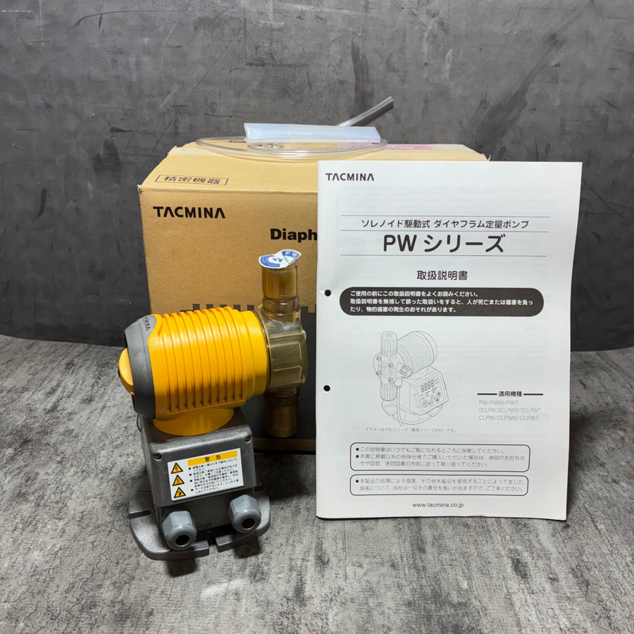 タクミナ ソレノイド駆動式ダイヤフラム定量ポンプPW-30-VTCF-HWJ-X 【市川行徳店】