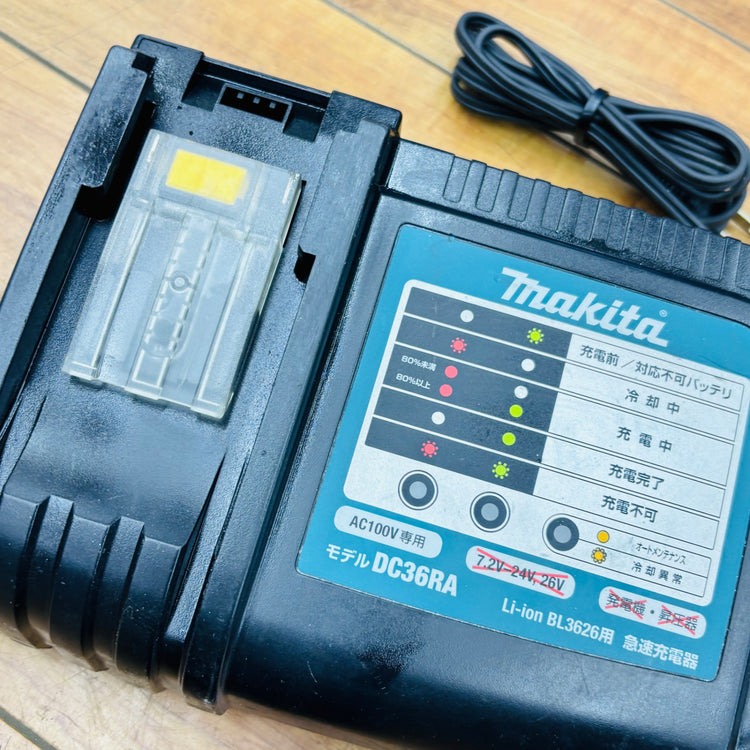純正品  36V リチウムイオンバッテリー BL3626＋充電器DC36RA セット【中古】 【蓮田店】