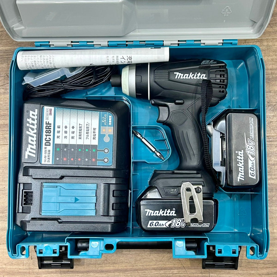 極美品 マキタ (makita) コードレス4モードインパクトドライバー 18V TP141DRGXB ブラック 【船橋馬込店】