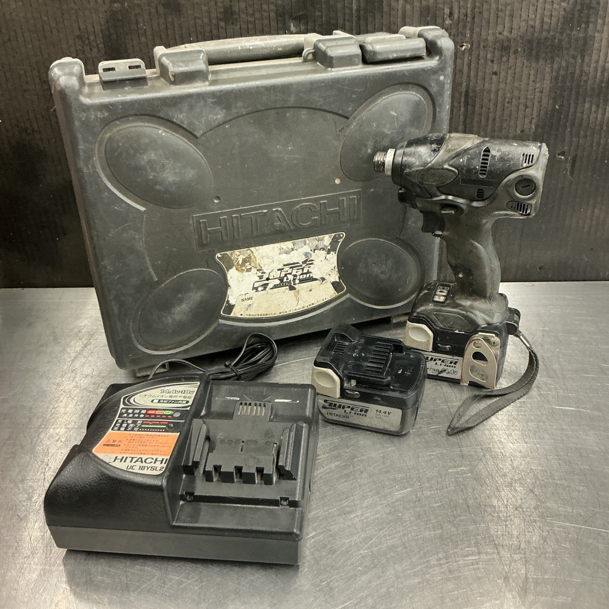 【中古現状品】 ハイコーキHIKOKI  コードレスインパクトドライバー WH14DSL2(2LSCK)(B) 【越谷店】