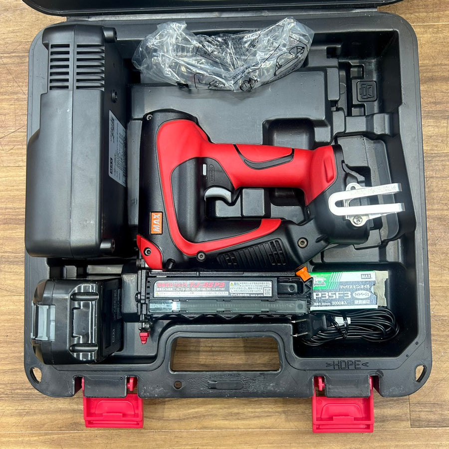 美品 マックス (MAX) 18V 充電式ピンネイラ TJ-35P3-BC/1850A 【船橋馬込店】
