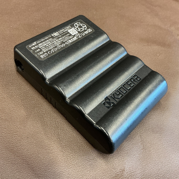 【中古・通電のみ確認・現状品】 バートル BURTLE エアークラフト バッテリー 2個セット AC08-22V AC09-24V 【越谷店】