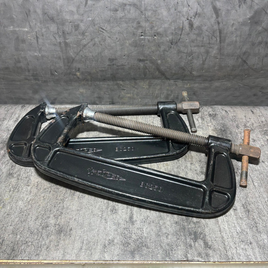 ◆スーパーツール(SUPER TOOL) スーパーツール 250㎜ シャコ万力(バーコ型) カチオン電着塗装 BC250 【市川行徳店】