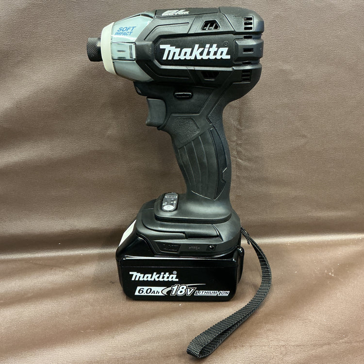 【未使用】 マキタ makita 18V ソフトインパクトドライバー TS141DRG ブラック 静音インパクト トルク最大40N・m バッテリは1点のみ 【越谷店】