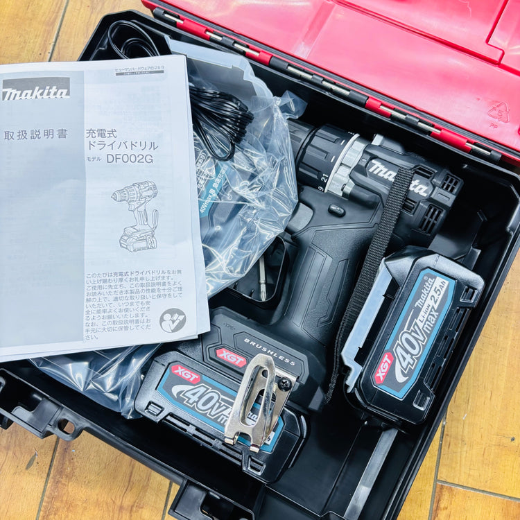 未使用  40v 充電式ドライバドリル DF002GRDXB 【リライズ蓮田店】