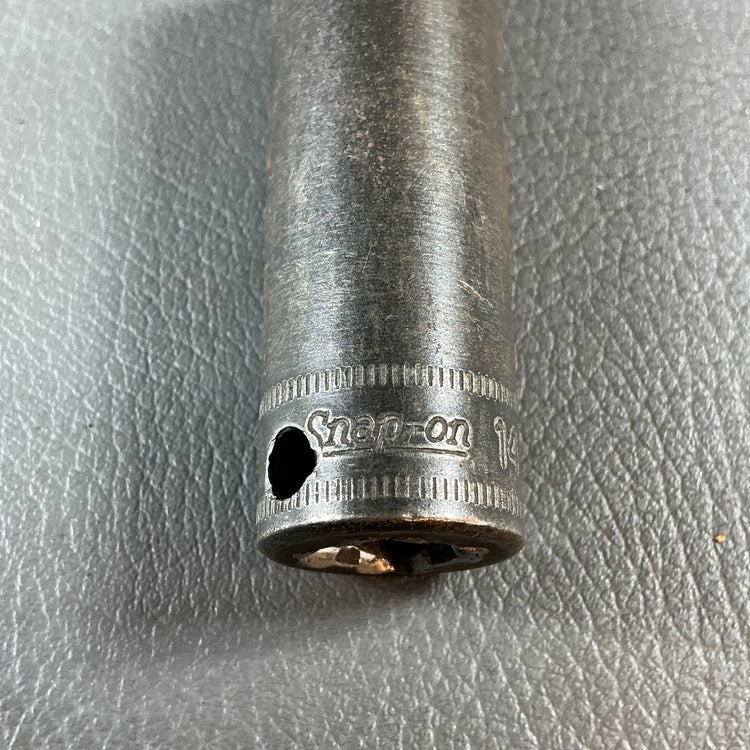 【中古】SNAP-ON 【14mm】 SIMFM14 ディープインパクトソケット 差込: 3/8dr 6角 旧ロゴ  【越谷店】