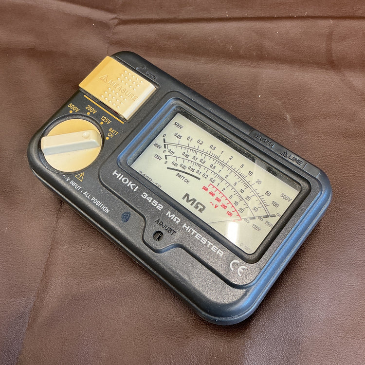 【中古】 日置(HIOKI) メグオームハイテスタ 3452 絶縁抵抗計 【越谷店】
