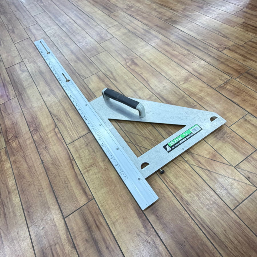 丸ノコガイド定規 エルアングル1m 併用目盛 左きき用 77807 【リライズ蓮田店】