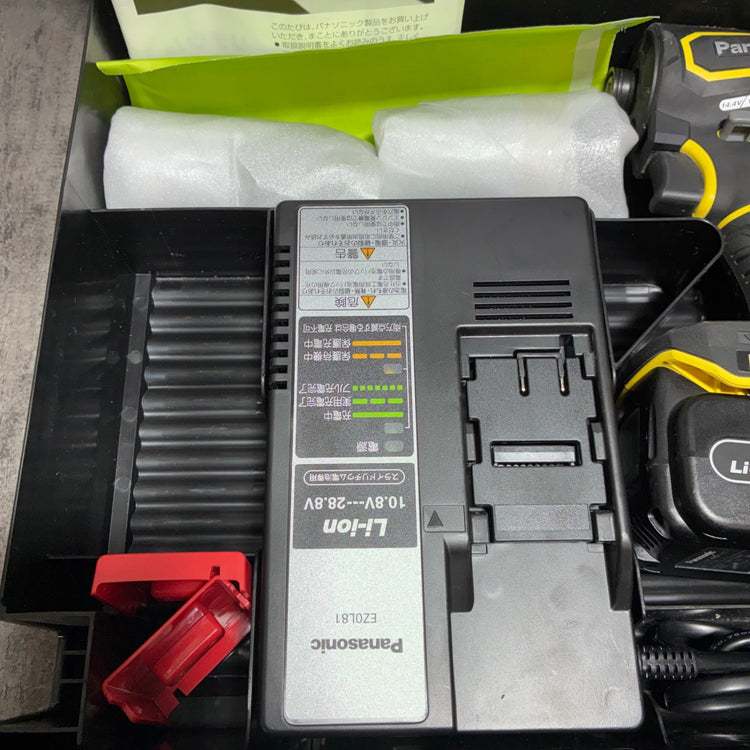 美品！アタッチメント2種付き！充電インパクトドライバー EZ1PD1J18A1Y【市川行徳店】