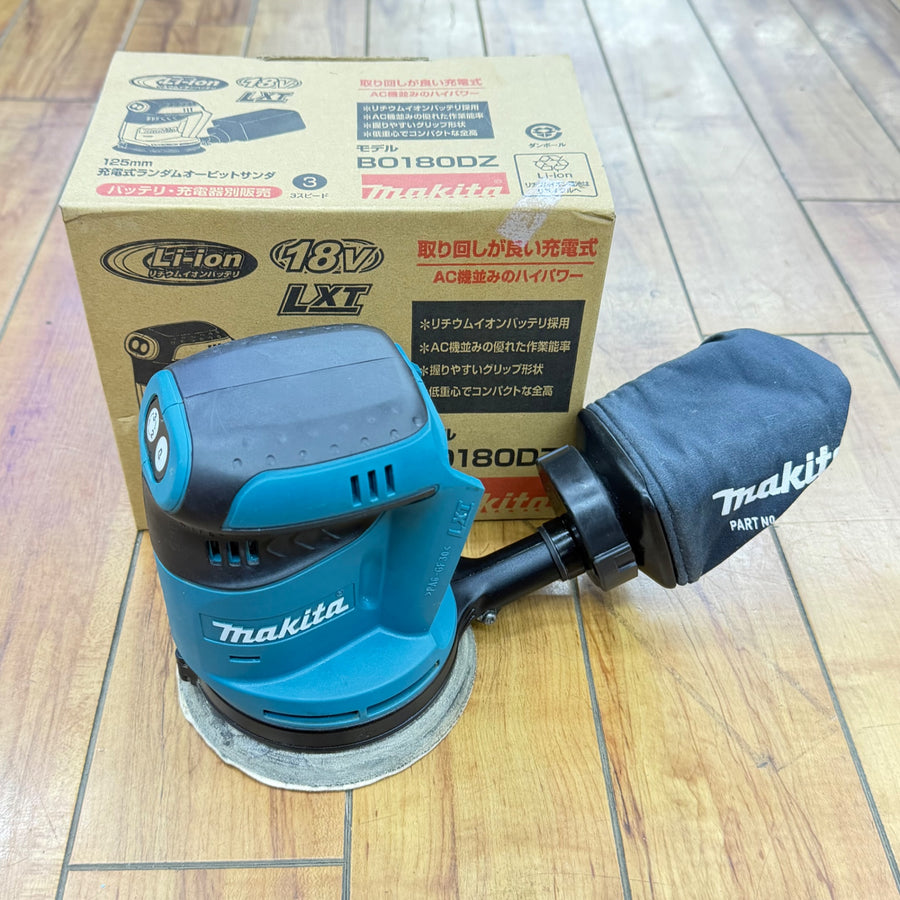 動作良好 美品 18V コードレスランダムオービットサンダ BO180DZ 【リライズ蓮田店】