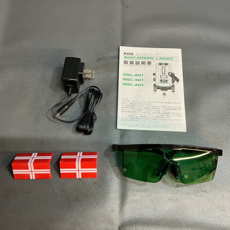 【中古】ムラテックKDS ミントグリーン レーザー墨出器 RGL-601 本体のみ  【越谷店】