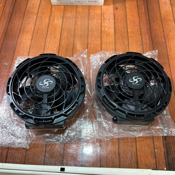 【未使用】 クロスファン イーエックス SKT-CS50 空調作業服 ペルチェ リチウムイオンバッテリー付きCross-fan 【野田愛宕店】