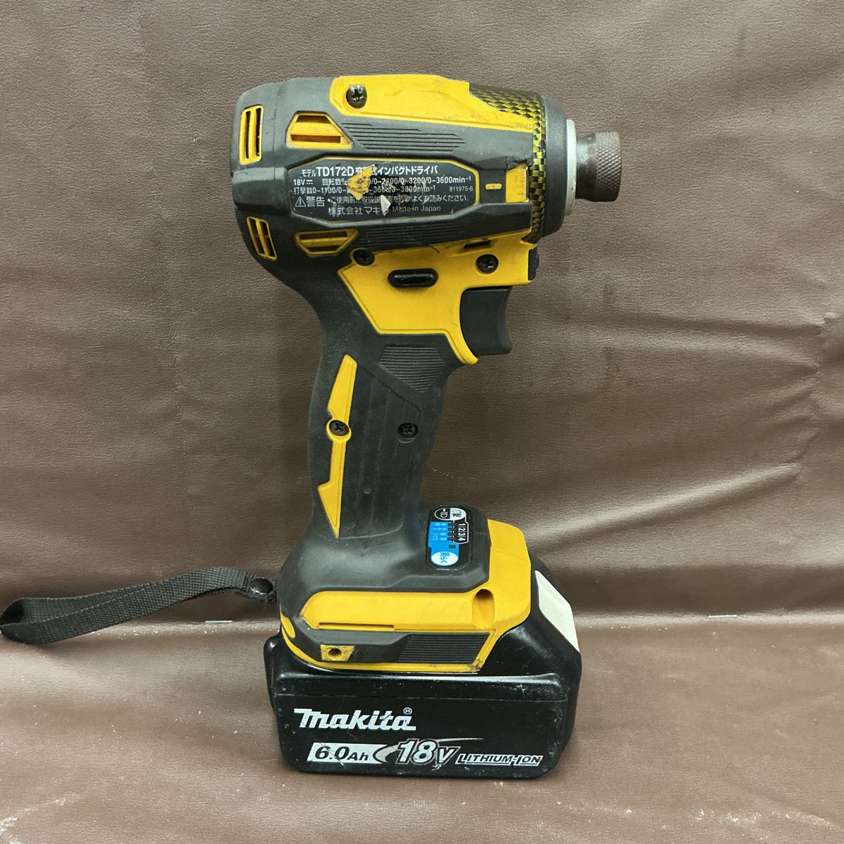 【中古品・限定色！バッテリ付き！】 マキタ(makita) コードレスインパクトドライバー TD172DZFY 【越谷店】