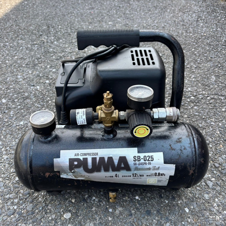◆SK11(藤原産業) エアコンプレッサー PUMA SB-025 【船橋馬込店】
