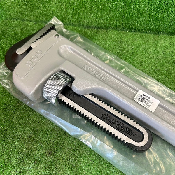 アルミ製ストレートパイプレンチ AP900E 【野田愛宕店】