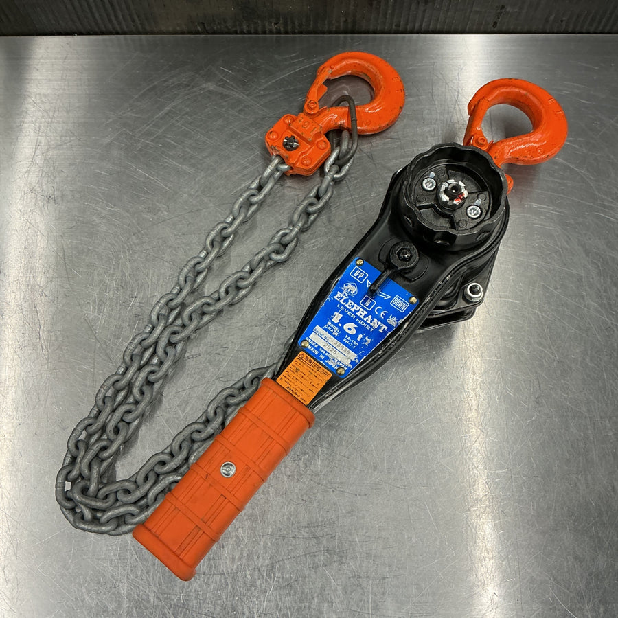 ◆象印(ELEPHANT) レバーブロック YA-160 1.6t 【越谷店】
